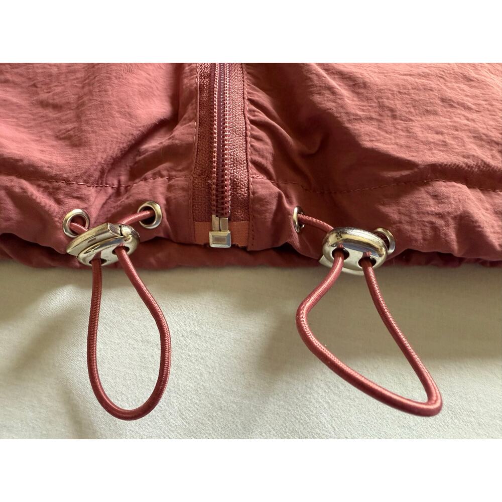 Ashley by 26 International Utility Collection Jacket Size MED Mauve White Gray - Picture 3 of 11